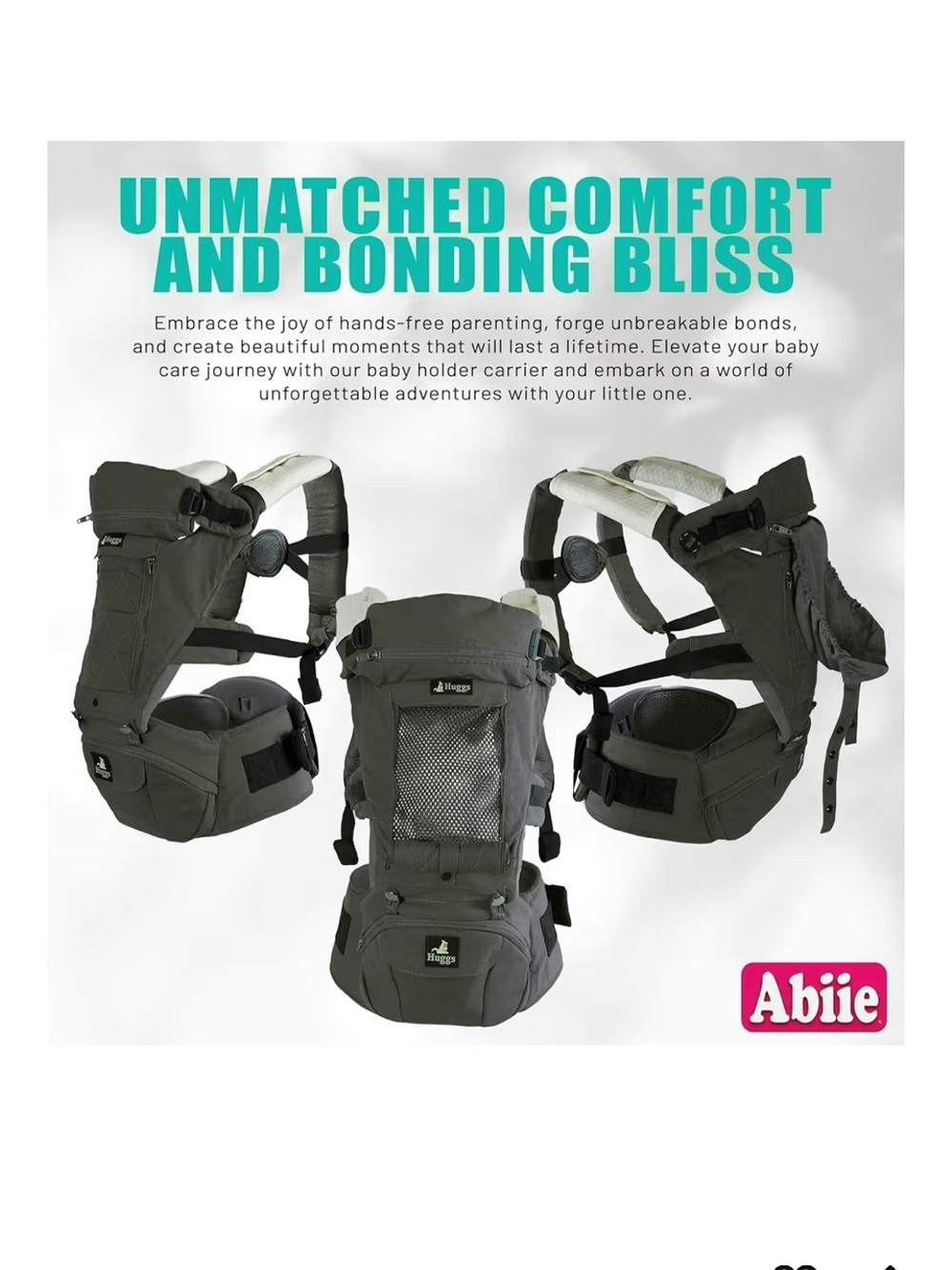 Baby backpack